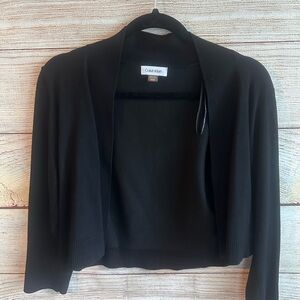 Calvin Klein Classic Black Shrug